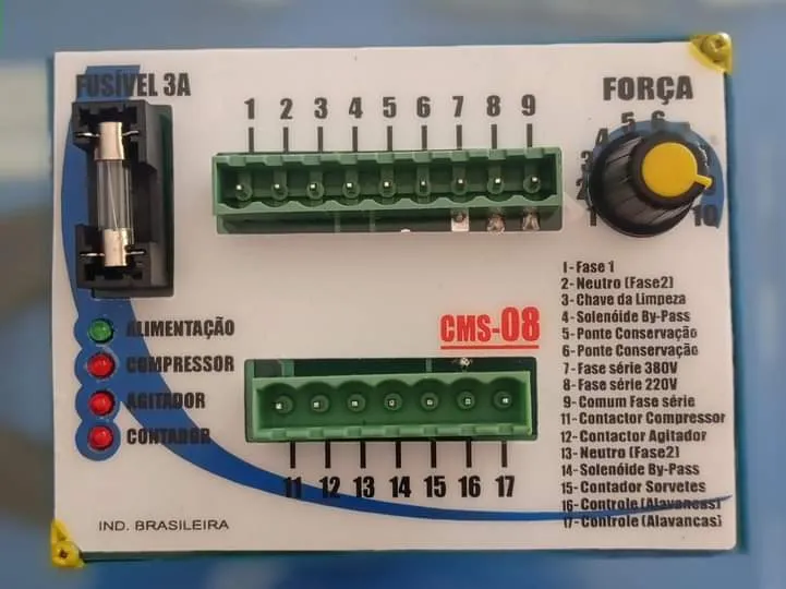 Placa Cms 08 Maquina Italianha